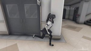 Ayano chases Fun Girl | Yandere Simulator