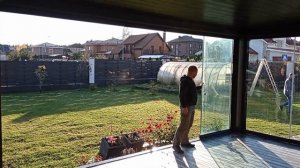 Безрамное сдвижное остекление слайдер   3