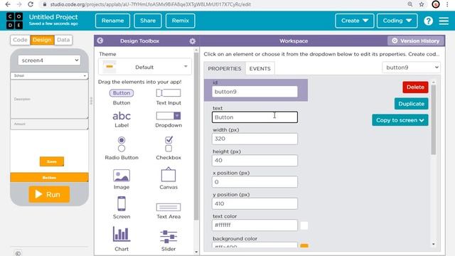 How to make a Expense Tracker on code.org app lab part 1 смотреть онлайн