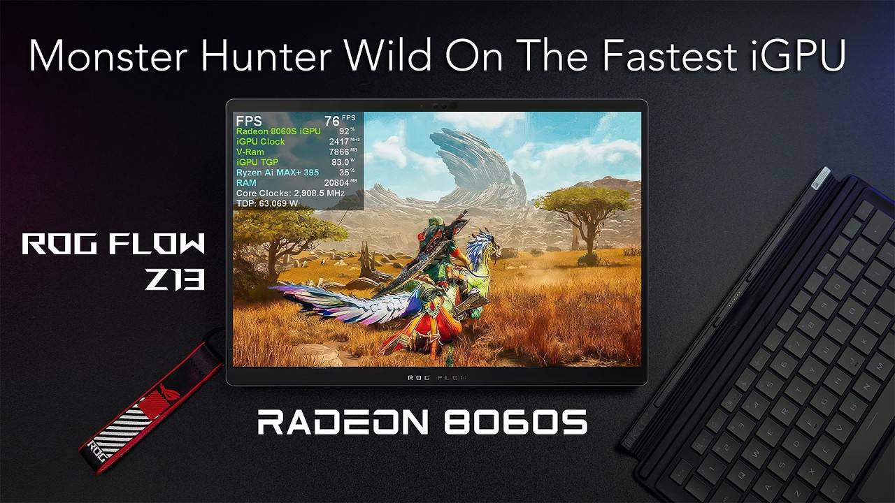 iGPU Gaming: Monster Hunter Wilds On AMD's Most Powerful iGPU!