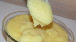 Заварной крем с ванилью