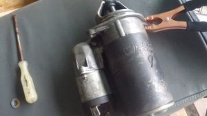 Ремонт стартера буран.