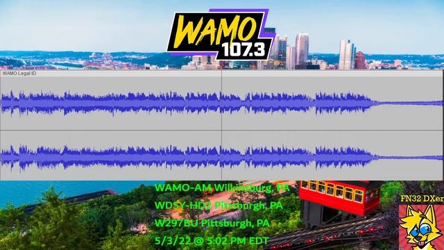 WAMO 107.3 | WAMO Wilkinsburg, PA | WDSY-HD2/W297BU Pittsburgh, PA Legal/TOTH ID (5/3/22) смотреть онлайн