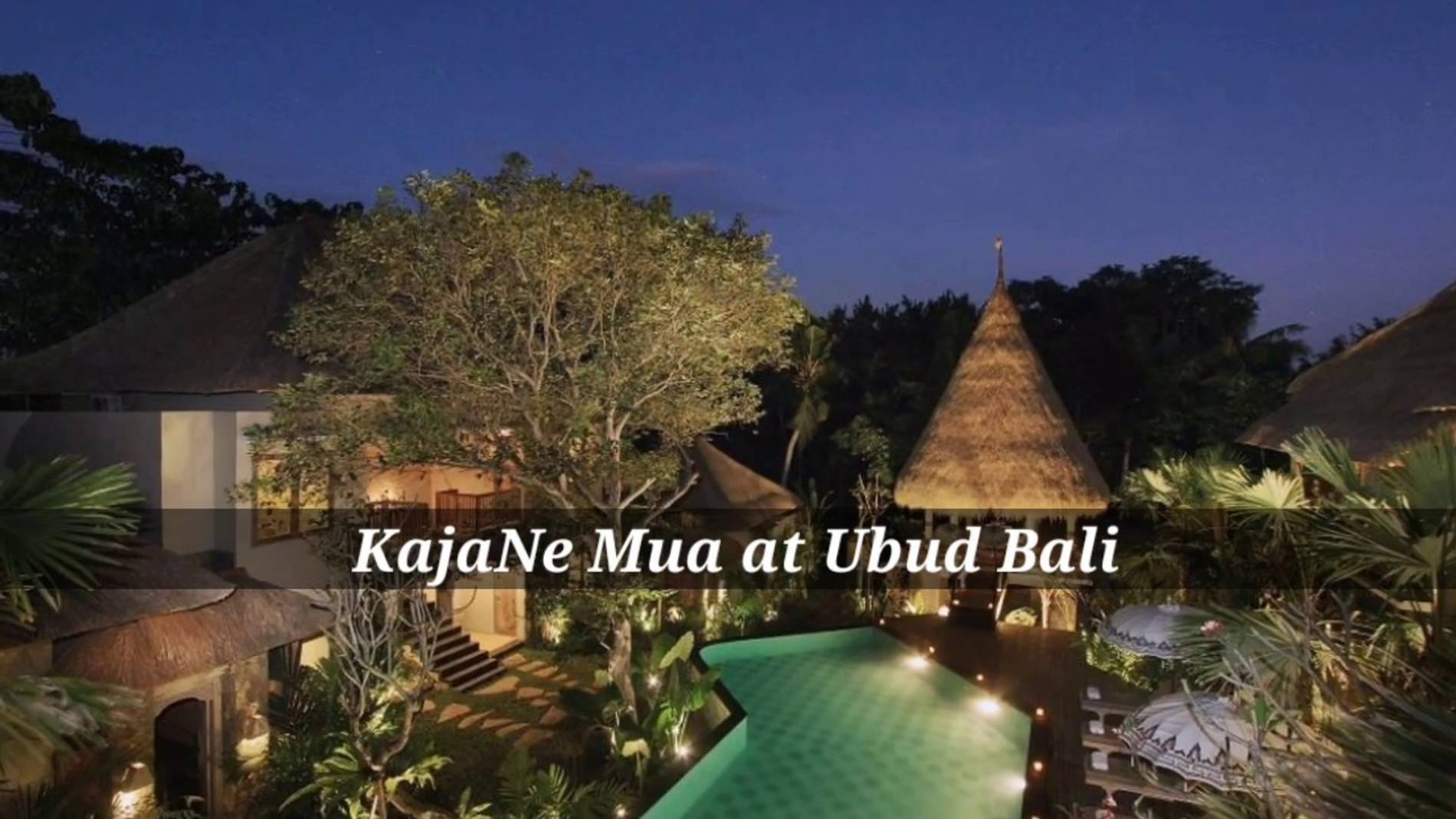 Kajane Mua at Ubud Bali (Kajane Mua Villas) - Убуд, Бали, Индонезия