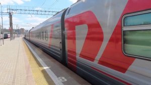 Отправление ЧС7-018 с поездом№070Ч Москва-Чита с Ярославского вокзала 5.07.2021 | CHS7-018