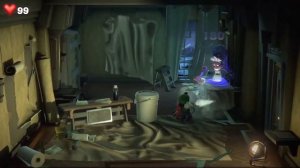 How to beat the Maid Boss and Recover E Gadd's Briefcase - Luigis Mansion 3 5F RIP Suites