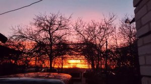 Просто очень красивый божественный закат