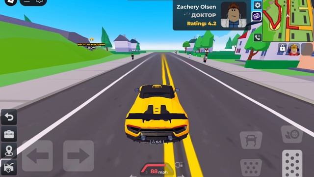 мы стали таксистами 1 часть в Roblox игра (такси босс)