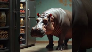 Hippo Life или Как положить бегемота в холодильник.VasiliterkingAI