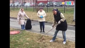 Видеоролик «Весенний общегородской субботник»