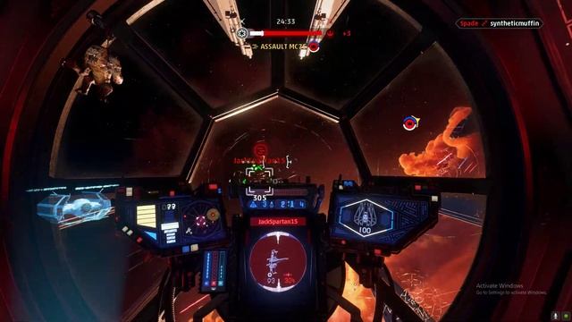 Star Wars: Squadrons Calrissian Cup Rancor vs Imperial Navy Death Squadron Game 2 смотреть онлайн