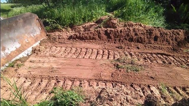 Трактор чтз строительство брода
