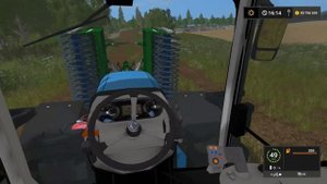 Farming Simulator 2017. Нестеровка. Трактор Landini 6 T4I. Культиватор.