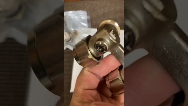 Узел нижнего подключения угловой Oventrop Multiflex 3/4-3/4 НР-НГ двухтрубный