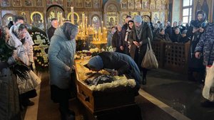 В Оптиной пустыни началась церемония прощания со старцем Илием