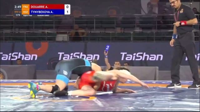 ЖАНЫ БЕТТЕШ ЕГИПЕТ: Айсулуу Тыныбекова (КР) - Эмилин Дуаре (ФР) / Эла аралык турнир Египет 24.02.23 смотреть онлайн