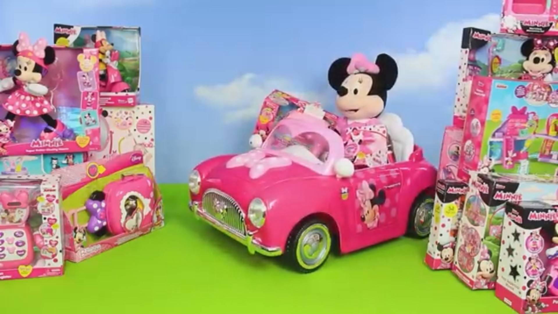 LEGO_Мир - машинка Минни Маус для детей смотреть онлайн