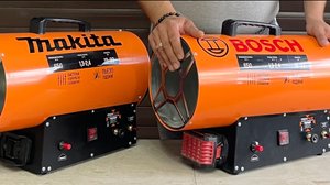 Аккумуляторная тепловая газовая пушка 33kw