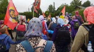 Крестный ход От Государя к Преподобному, г. Пушкино, 16 июля 2023 г