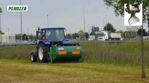 Косилка цеповая с травосборником Peruzzo CANGURO Normal 1600