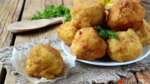 Картофельные шарики во фритюре