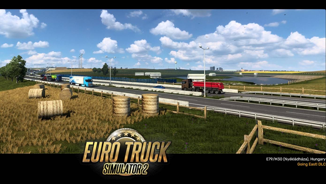 Euro Truck везем лосось часть 2