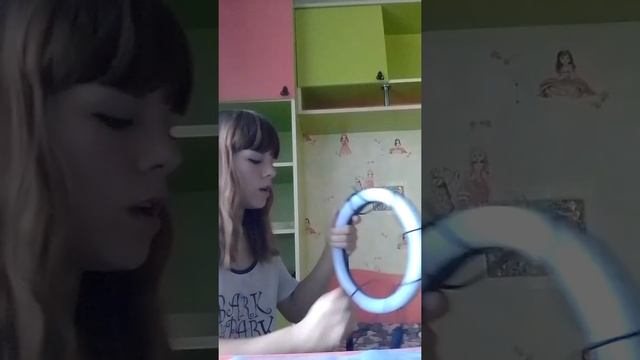 Распаковка кольцевой лампы со штативом °//видео Кати стар \\° смотреть онлайн