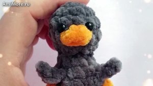 Амигуруми: схема Гусёнок | Игрушки вязаные крючком