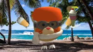 Построил пляж в Чикен гане🌴