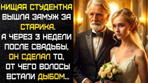 Нищая студентка вышла замуж за старика, но после свадьбы он заявил такое, от чего волосы дыбом