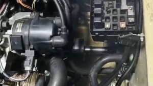 Первый запуск двигателя без глушителя