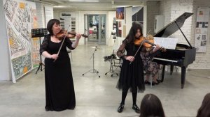 Д. Шостакович "ВАЛЬС". Новикова Лилиана и Аветисян Сафина. Галерея "Выхино"