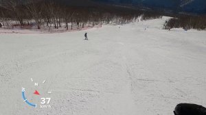 Камчатка катание на горных лыжах гора «МОРОЗНАЯ"