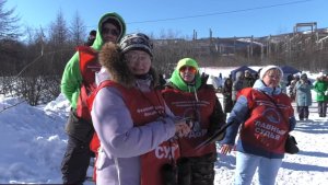 В Магадане прошёл чемпионат по снежным дисциплинам ездового спорта