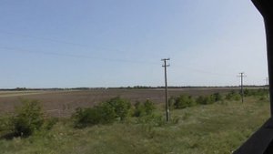 Вадим. Каланчак. Антоновка _ Херсонские просторы из окна поезда