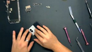 Замена стекла основной (задней) камеры на iPhone Xs Max