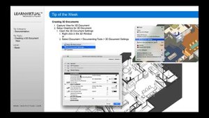 Creating a 3D Document View in ARCHICAD