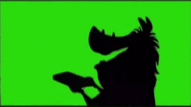 Timon And Pumbaa At The Cinema Green Screen смотреть онлайн