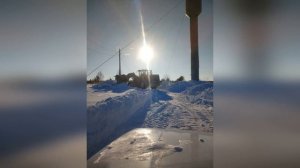 Село Чаадаевка -работы по очистке от снега .