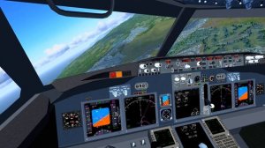FlightGear 737-8_Kona International Airport_(PHKO) to Daniel K. Inouye International Airport_(PHNL)