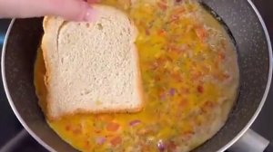 💯 Приготовьте тосты и яйца!？ Вкусный завтрак за 5 минут❗️❗️