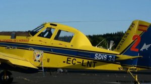 What a turbine ! Firefighter Air Tractor AT802F at Millau-Larzac [LFCM]
