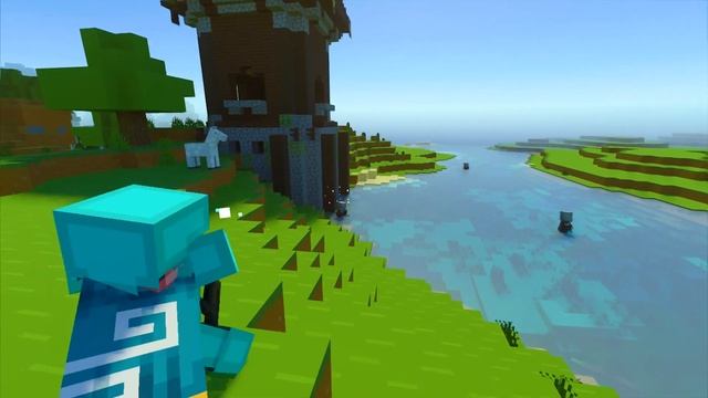 Vanilla RTX + Actions & Stuff + Bare Bones | MINECRAFT 1.21 Animation BEDROCK