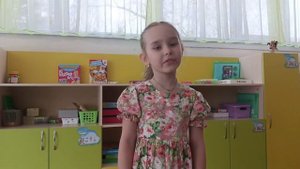 С.А. Есенин "Берёза". Сараева Анна, 6 лет..mp4
