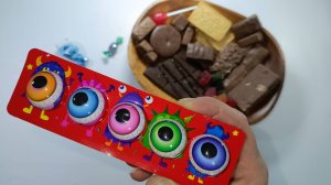 АСМР Шоколадный 🍫🍬🍰 приятные звуки АСМР РАСПАКОВКА конфет и вкусняшек АСМР❤️