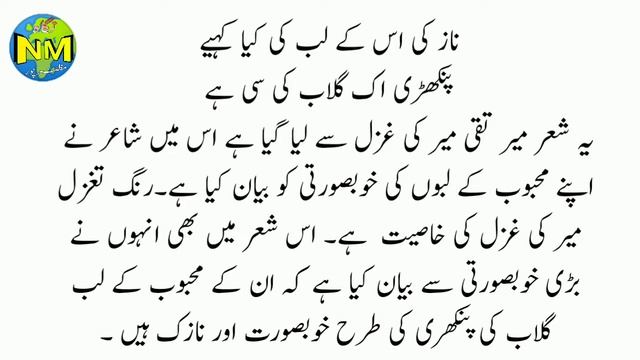 Sher ki tashreeh kaise karen || شعر کی تشریح کیسے کریں || смотреть онлайн