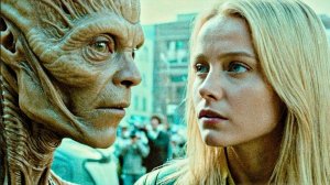 Она оказалась на планете высокоразвитой цивилизации, поскольку ее город был перемещен другую планету