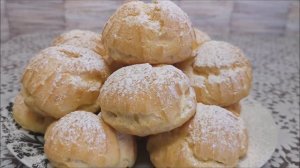 Пирожные ПРОФИТРОЛИ получатся у каждого. НОВЫЙ РЕЦЕПТ!!!