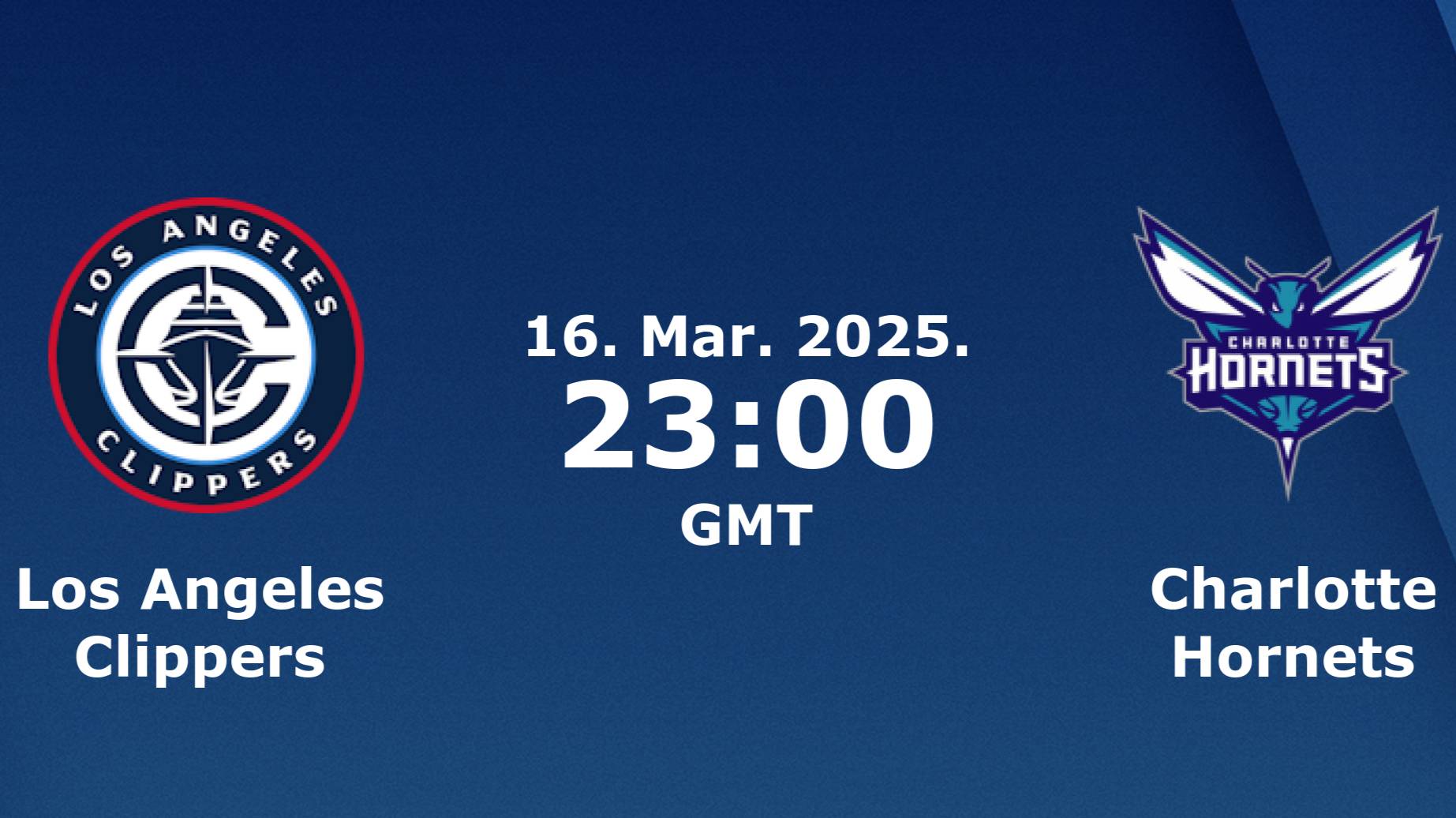 16.03.2025 | Лос-Анджелес Клипперс — Шарлотт Хорнетс | Clippers at Hornets