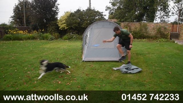 Vango Tiree 350 & 500 Tent Pitching & Packing Video смотреть онлайн